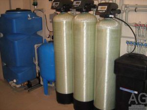 мощная система обезжелезивания воды