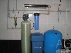 фильтр для обезжелезивания воды в коттедже