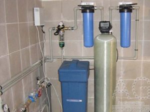 фильтр для обезжелезивания воды в коттедже