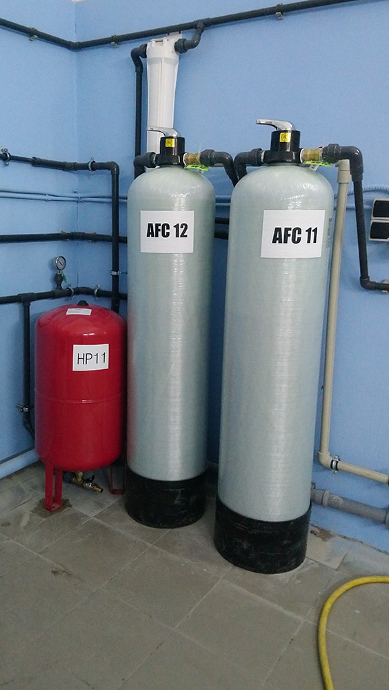 системы очистки воды на линиях розлива