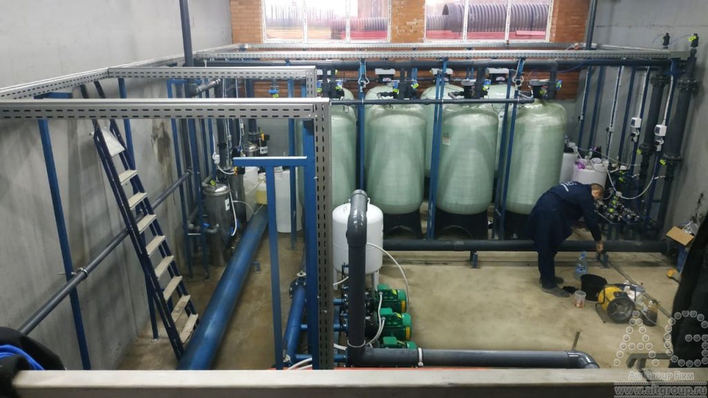система очистки воды на пищевом производстве