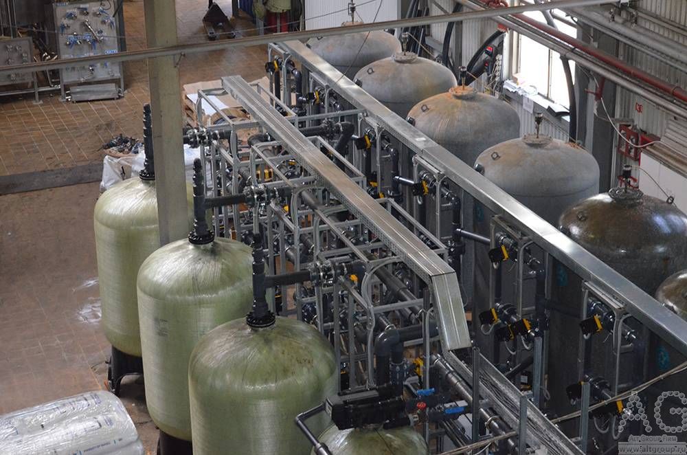линии розлива воды водоподготовка