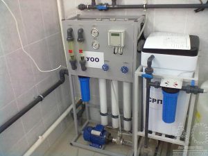 водоподготовка для линий розлива воды