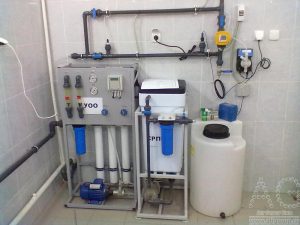 водоподготовка для линий розлива воды