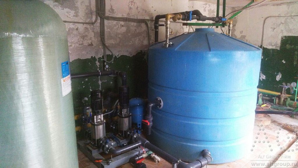 фильт-обезжелезиватель для промышленности