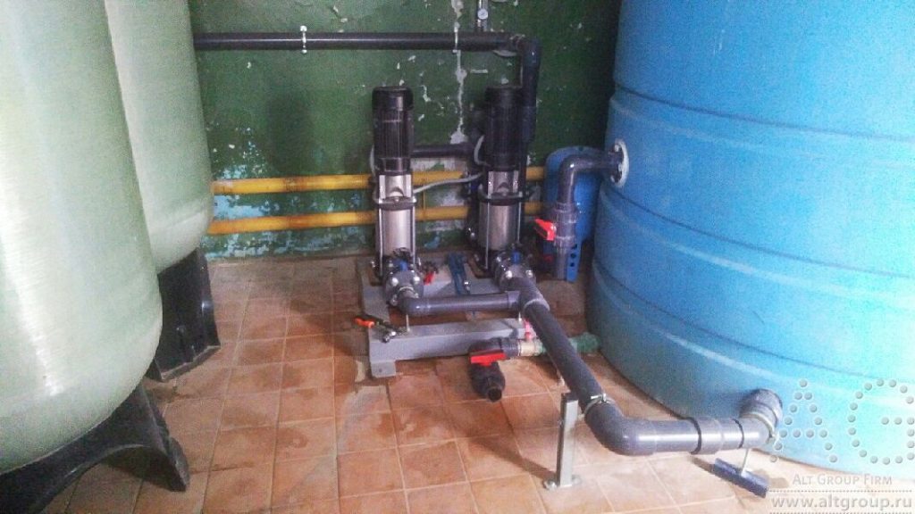 фильт-обезжелезиватель для промышленности