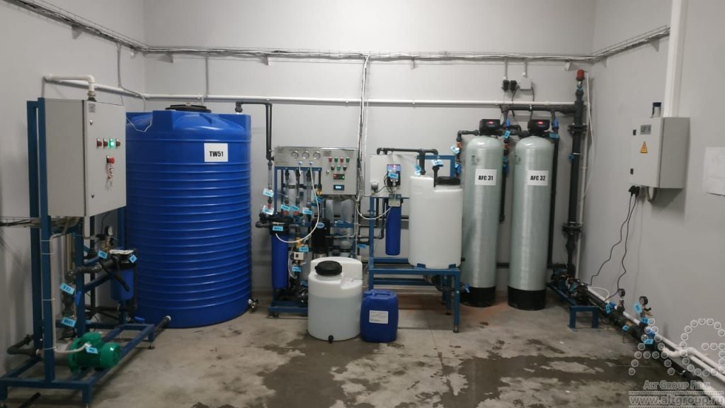 промышленная система водоподготовки