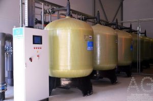 промышленный фильтр обезжелезивания воды для промышленности