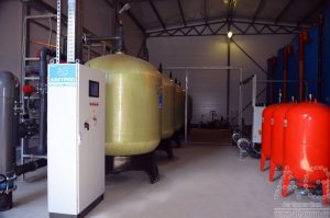 промышленный фильтр обезжелезивания воды для промышленности