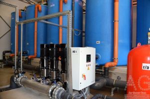 промышленный фильтр обезжелезивания воды для промышленности