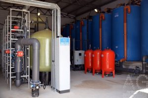 промышленный фильтр обезжелезивания воды для промышленности