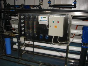 промышленная система обратного осмоса