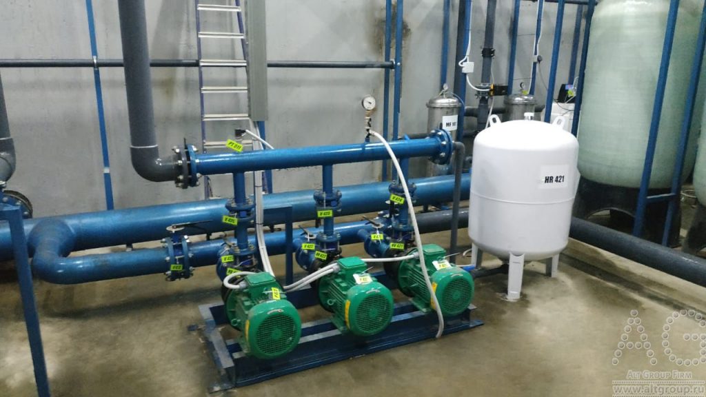 промышленная водоподготовка для пищевого производства