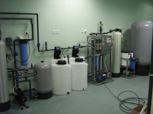 промышленная система очистки воды