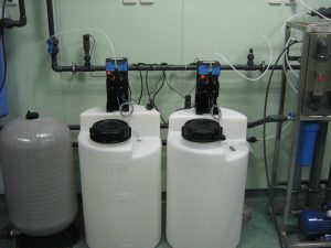 промышленная система очистки воды