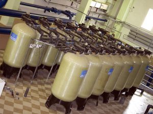 промышленная система обезжелезивания воды