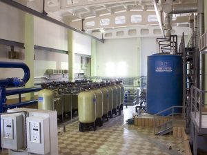 промышленная система обезжелезивания воды