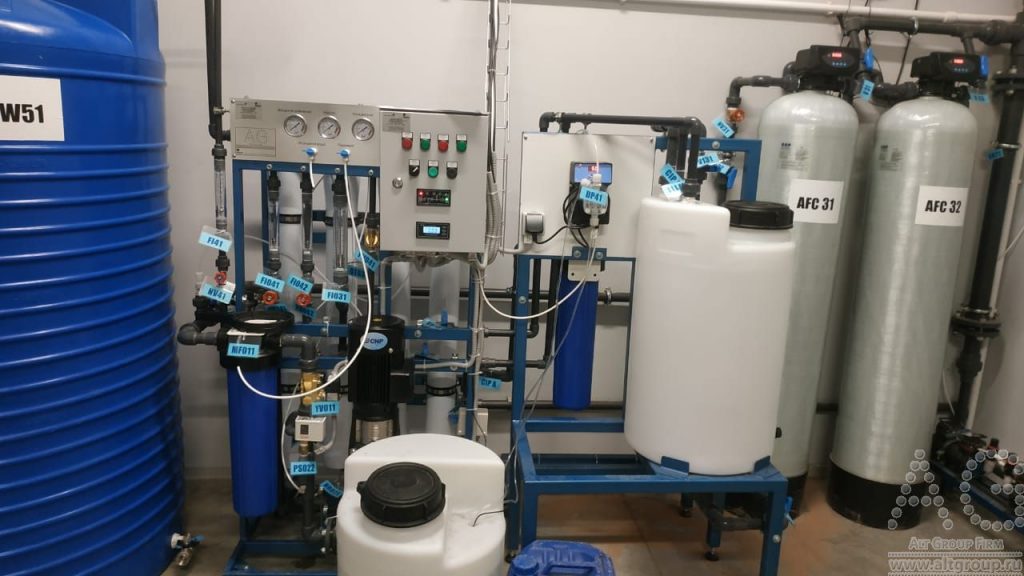 промышленная система водоподготовки