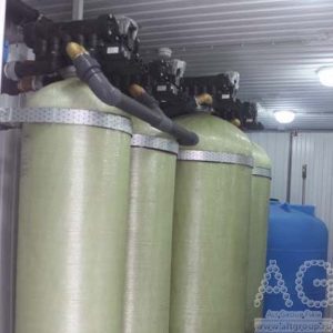 очистка воды в контейнере