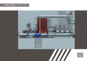 3д модель системы обезжелезивания