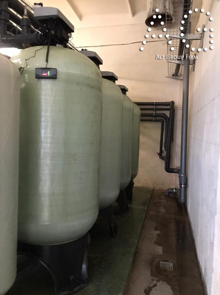 система удаления мутности и осадка