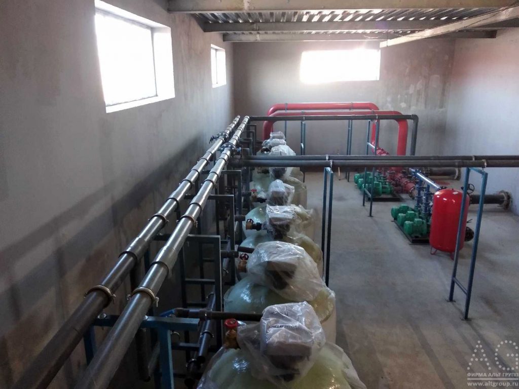 система водоподготовки для промышленности