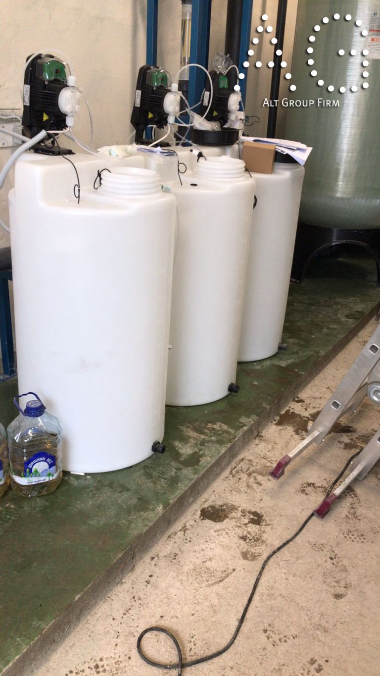 узел дозирования флокулянта