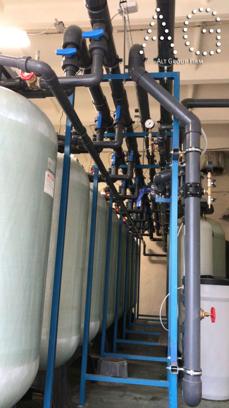 система удаления мутности и осадка