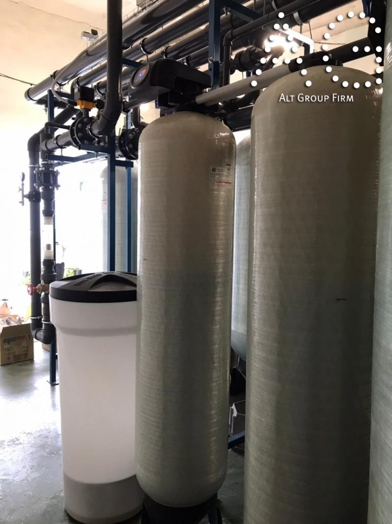 система удаления мутности и осадка