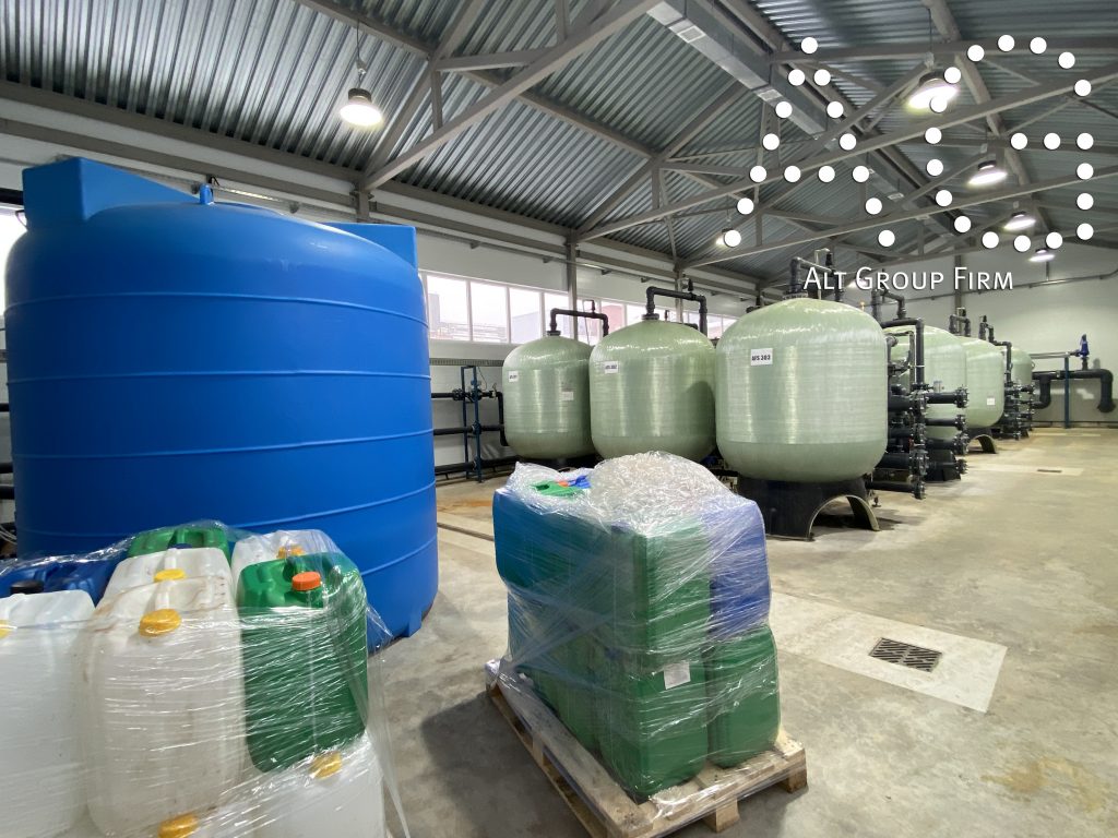 умягчители воды для промышленности