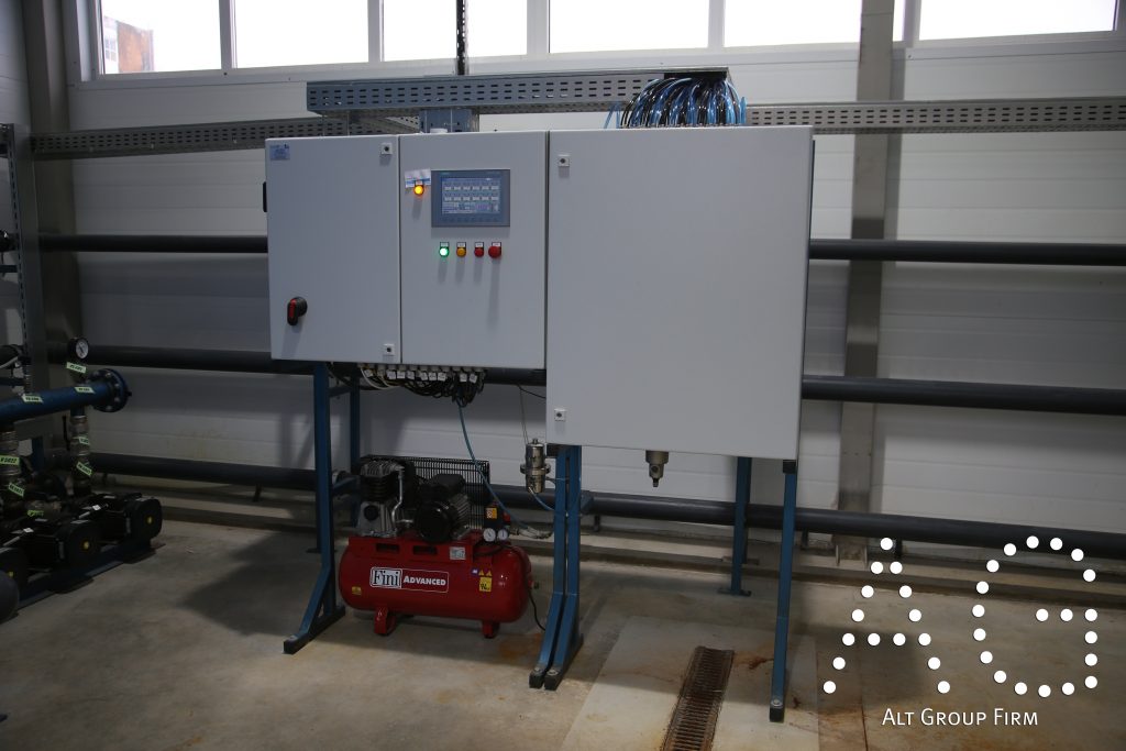 шкаф управления системой водоподготовки