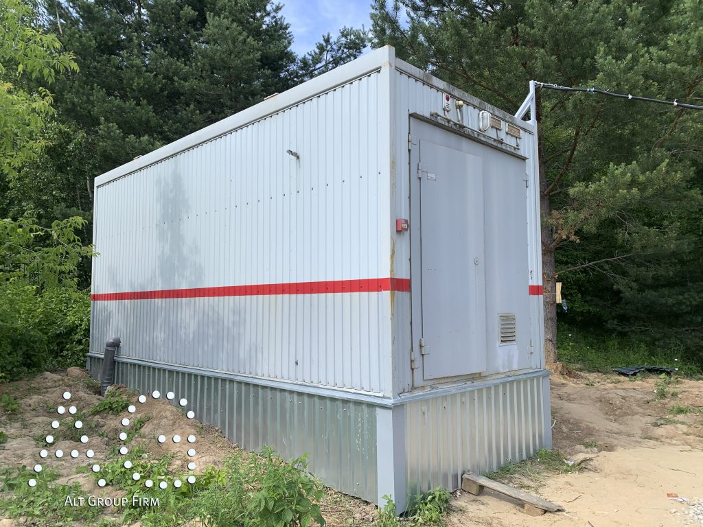 обезжелезивание воды в контейнере