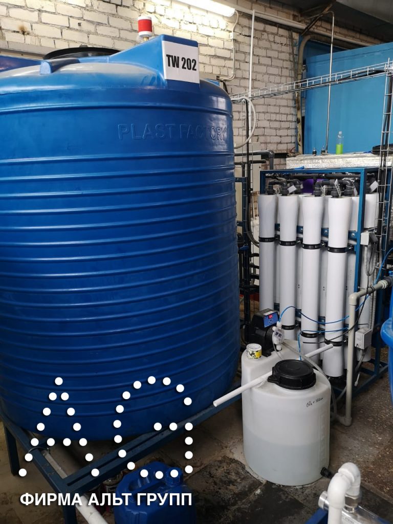 очистка воды для косметического производства