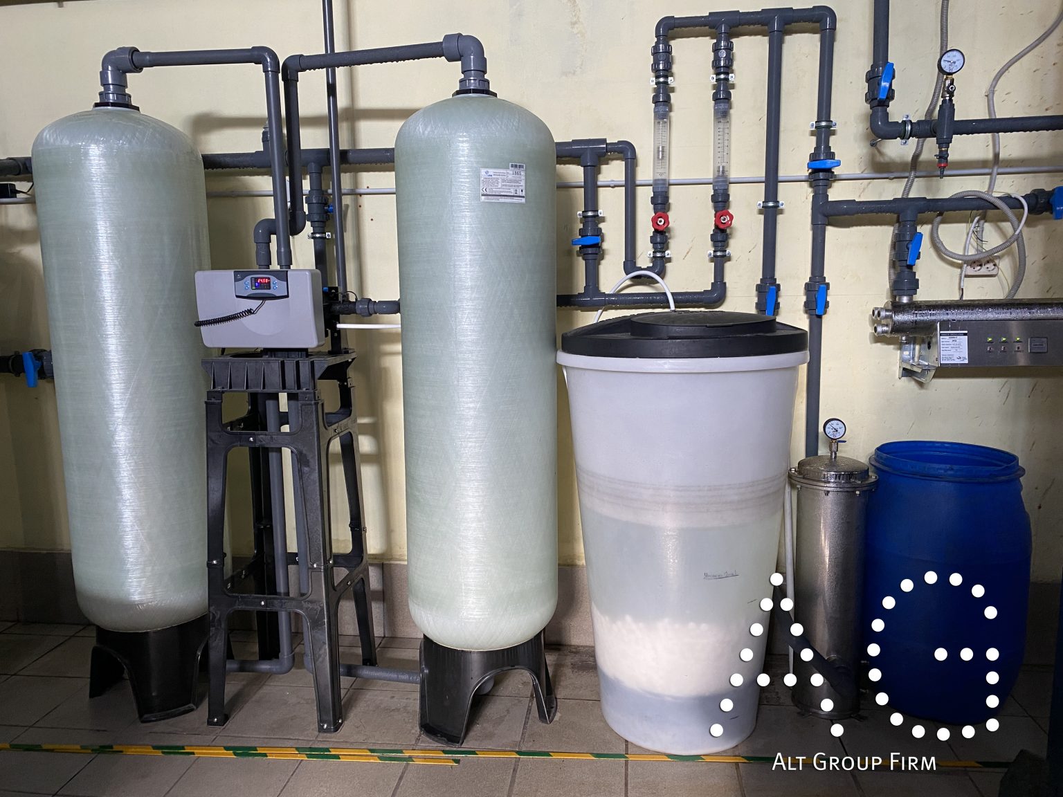 система умягчения для пищевого производства