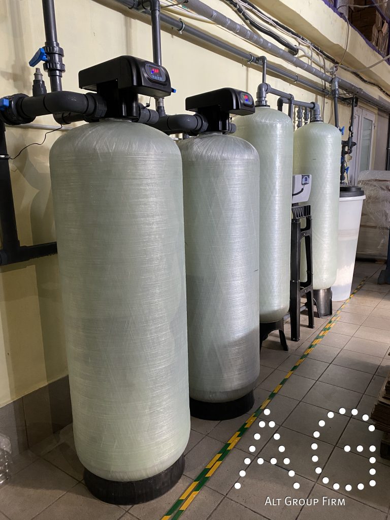 система умягчения для пищевого производства