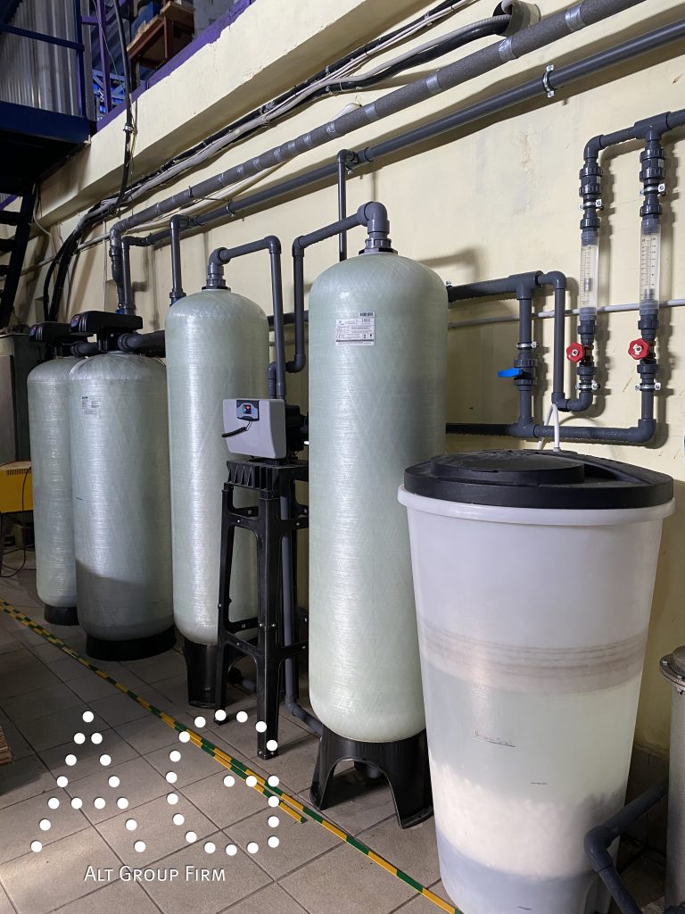 система умягчения для пищевого производства