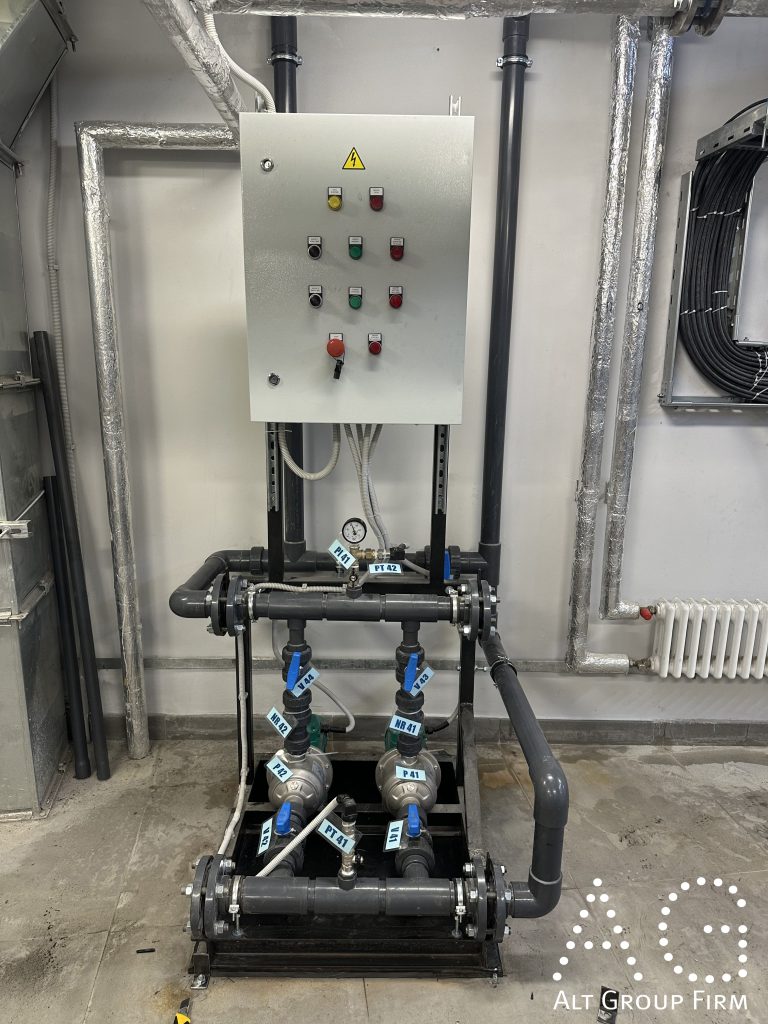 система обессоливания воды