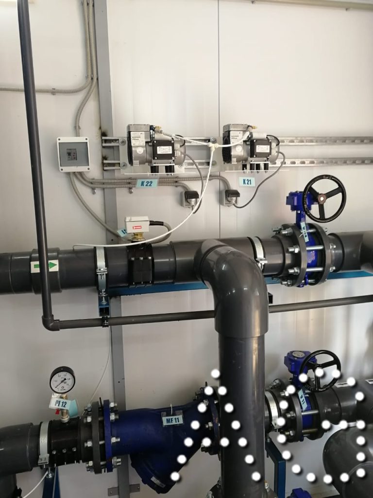 система обезжелезивания в контейнерном исполнении