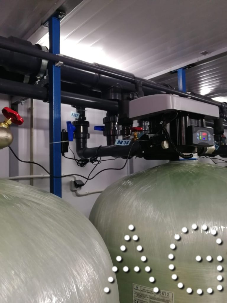 система обезжелезивания в контейнерном исполнении