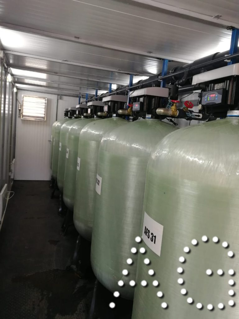 система обезжелезивания в контейнерном исполнении