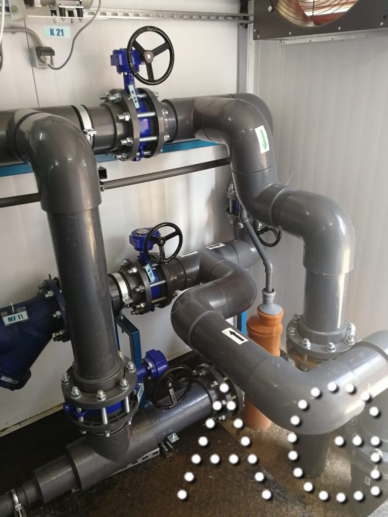 система обезжелезивания в контейнерном исполнении