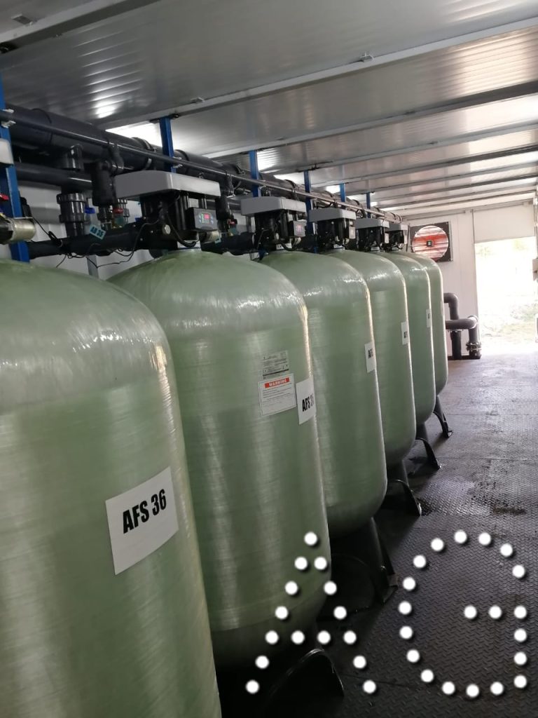 система обезжелезивания в контейнерном исполнении