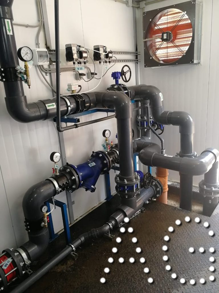 система обезжелезивания в контейнерном исполнении