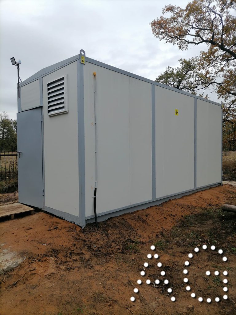 система обезжелезивания в контейнерном исполнении