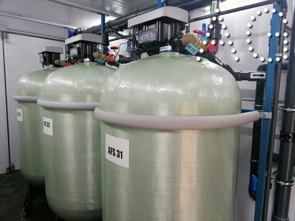 система обезжелезивания в контейнерном исполнении