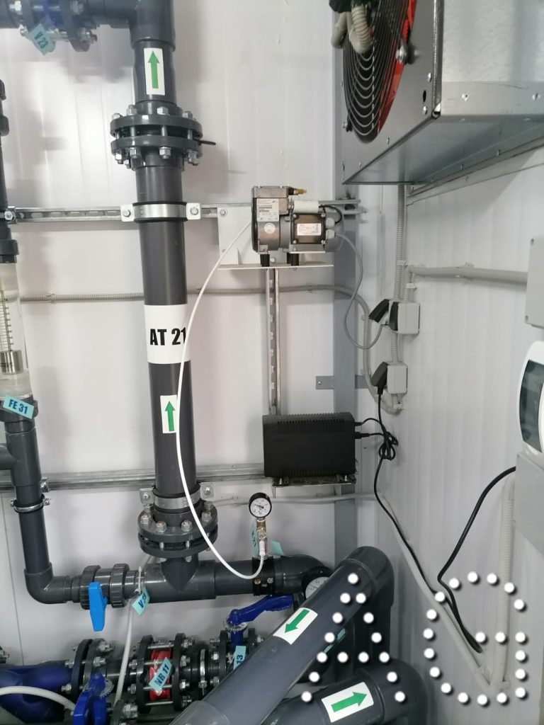 система обезжелезивания в контейнерном исполнении