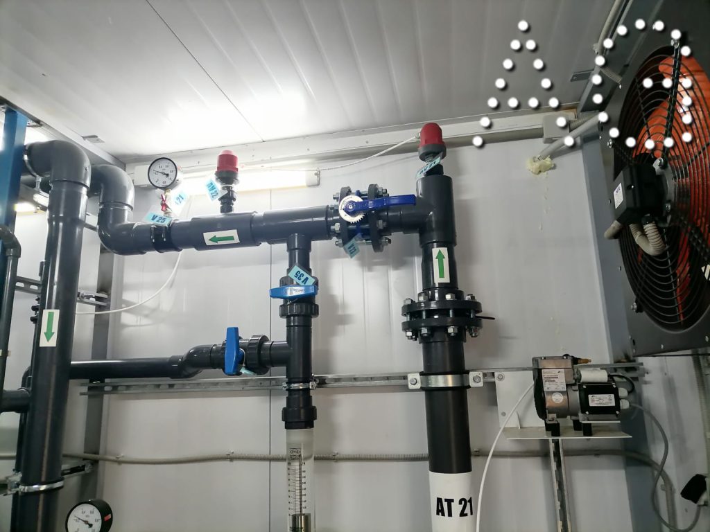 система обезжелезивания в контейнерном исполнении