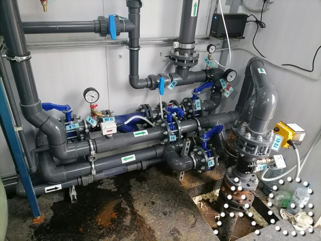 система обезжелезивания в контейнерном исполнении