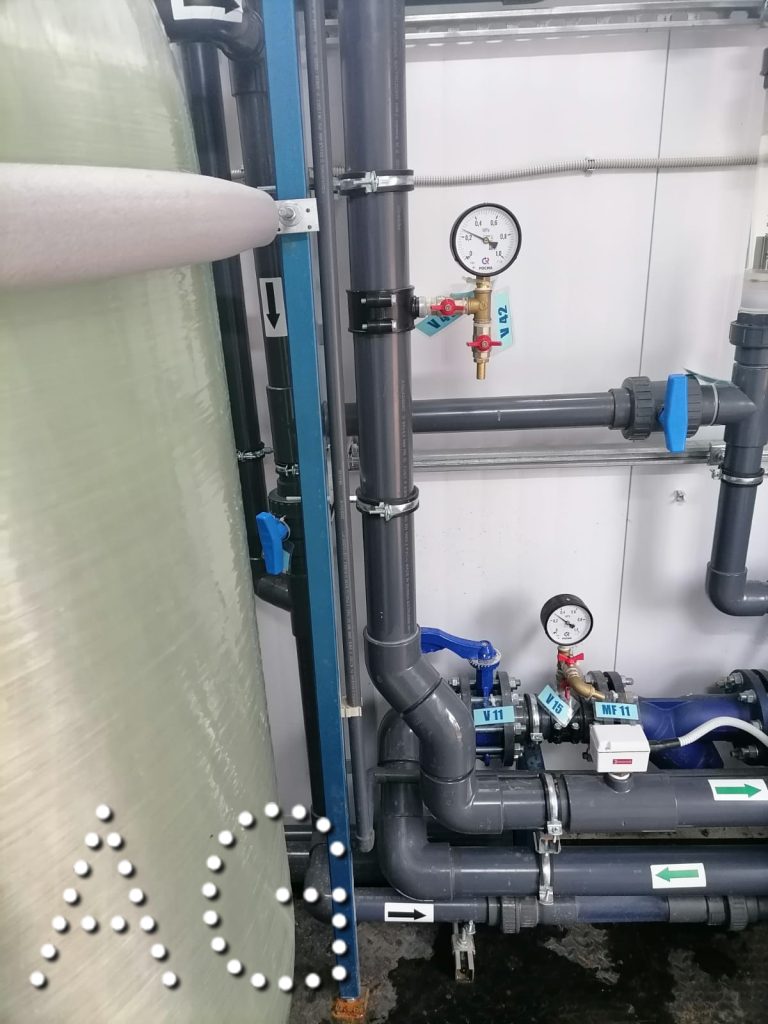 система обезжелезивания в контейнерном исполнении