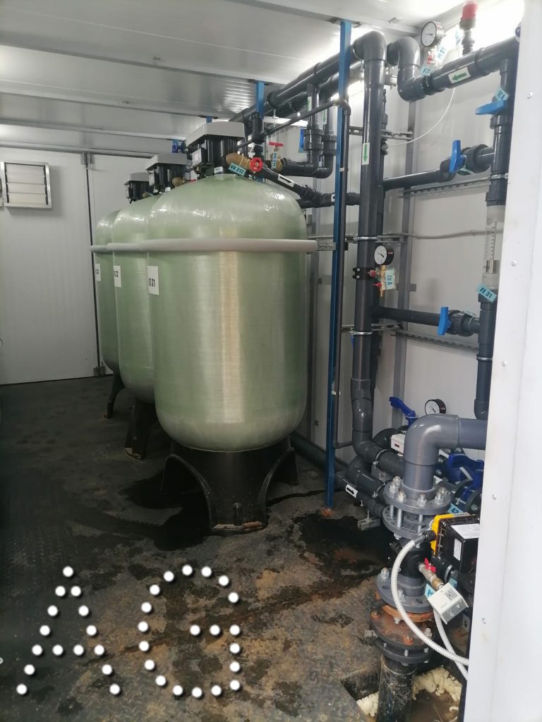 система обезжелезивания в контейнерном исполнении